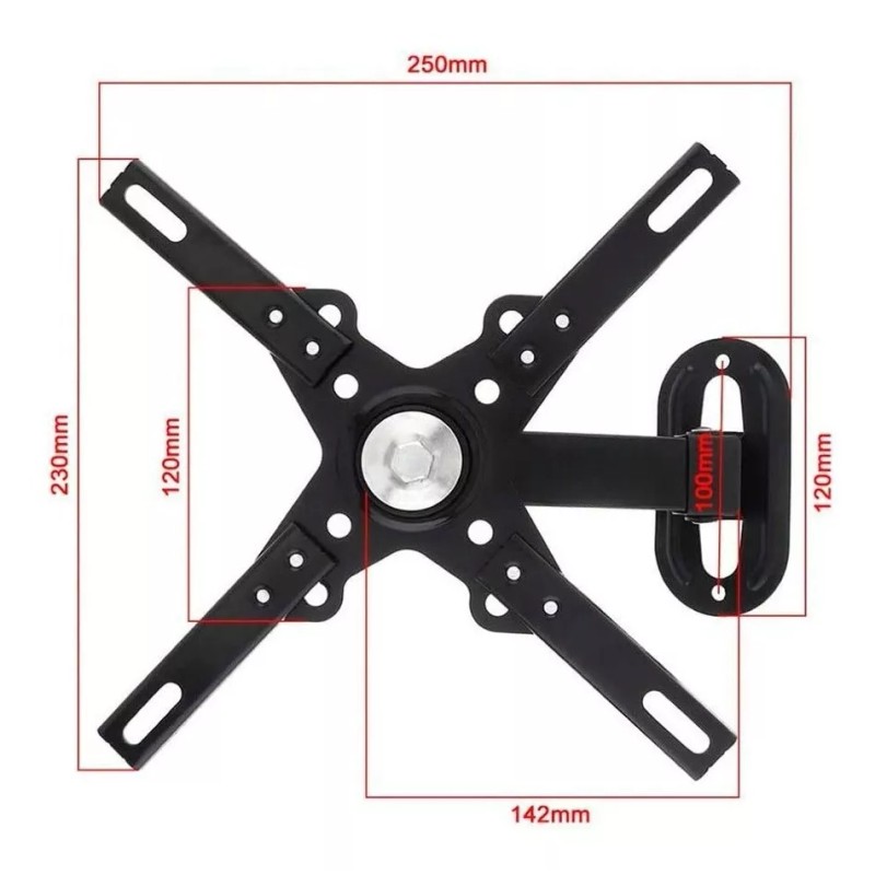 EGTMA Soporte Motorizado Con Brazo Para Tv De 14 A