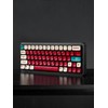 XDK Backlit Keycaps Red Shine Through PBT Keycaps, Pudding Keycaps
