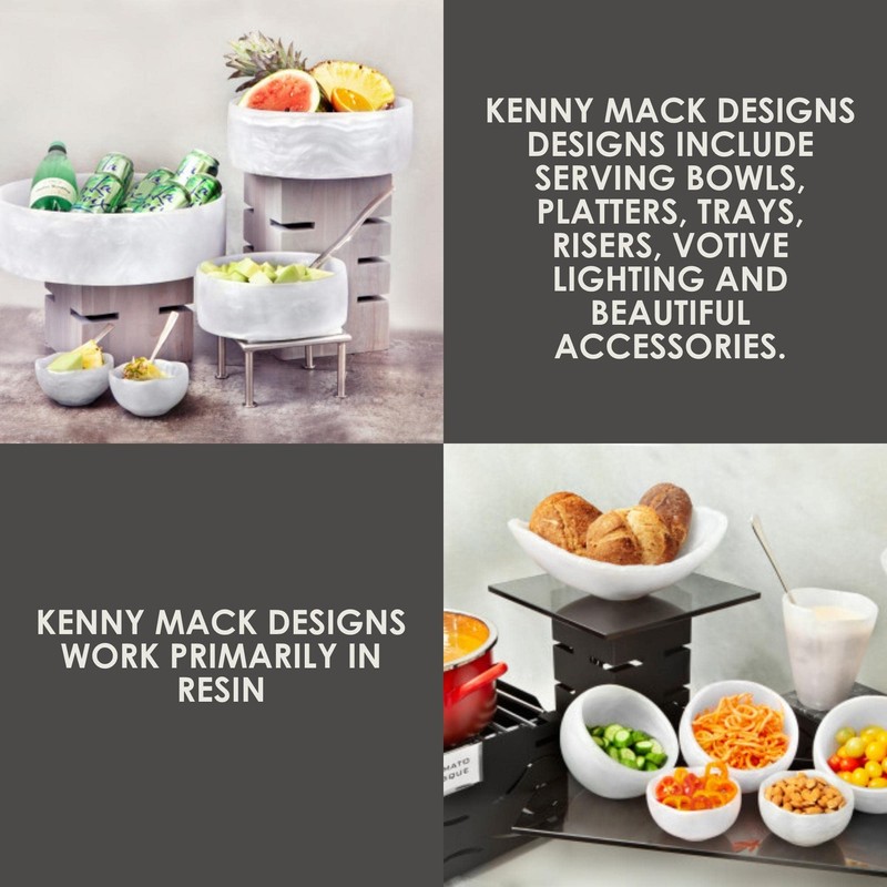 Steelite Buffet Side Serving Bowl, Kenny Mack Cameron Smooth Resin