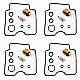 4x Carburettor Repair Kit Gasket Kit Suitable for SUZ GSF 1200 Bandit GSX 750