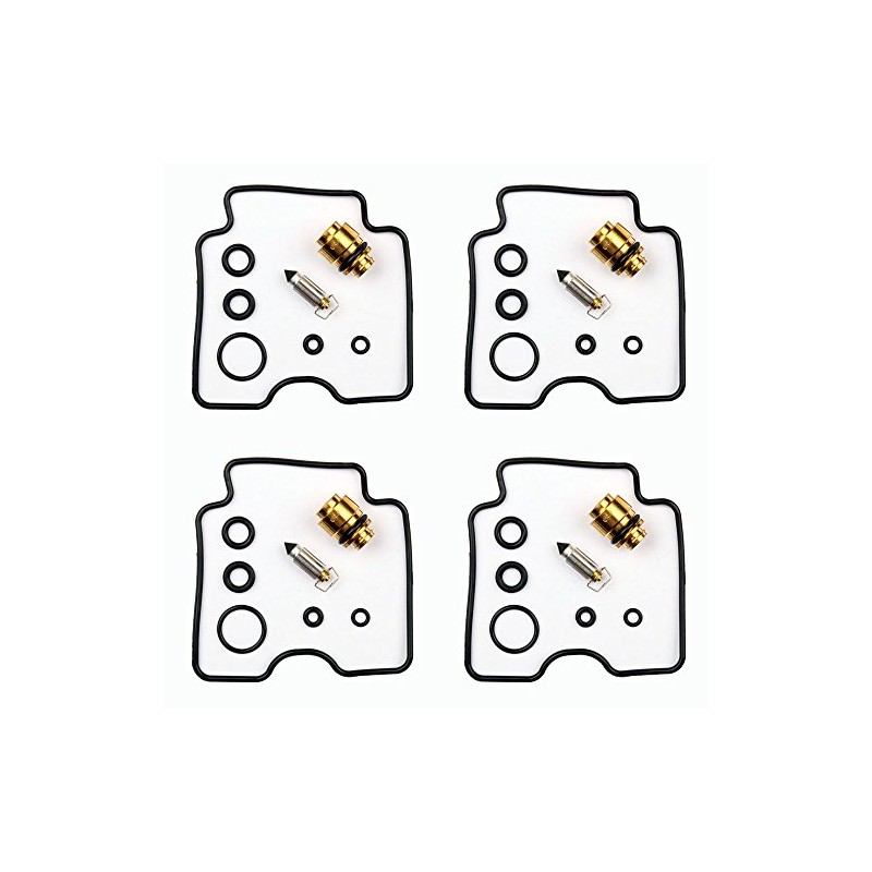 4x Carburettor Repair Kit Gasket Kit Suitable for SUZ GSF