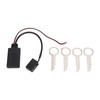 Car Bluetooth Music Adapter Audio Stereo Aux Cable Replacement for
