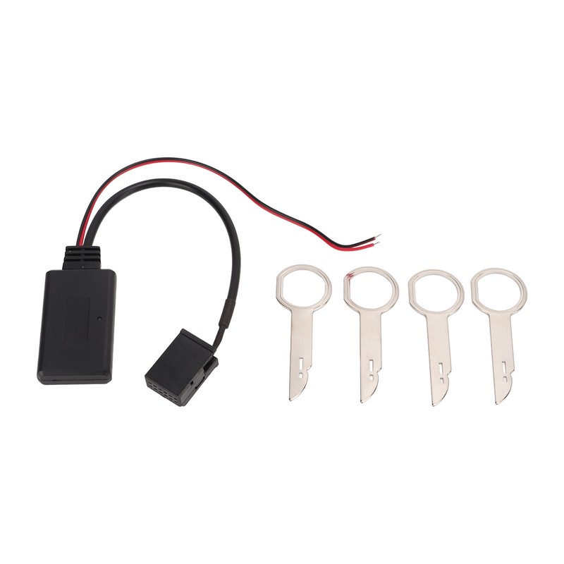 Car Bluetooth Music Adapter Audio Stereo Aux Cable Replacement for