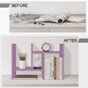 Jerry & Maggie Desktop Organizer Office Storage Rack Adjustable Wood