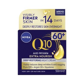 Nivea Buy NIVEA Q10 Anti Wrinkle Extra Nourish Deep Restoring Night Cream 50ml Online