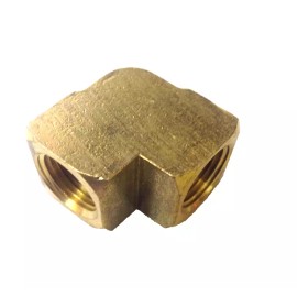 PWO 1/2  NPT  -  90 Degree Female Elbow Brass Pipe Fitting NPT Female Both Sides