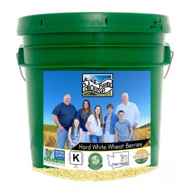 Palouse Brand Hard White Wheat Berries 25 lb Bucket