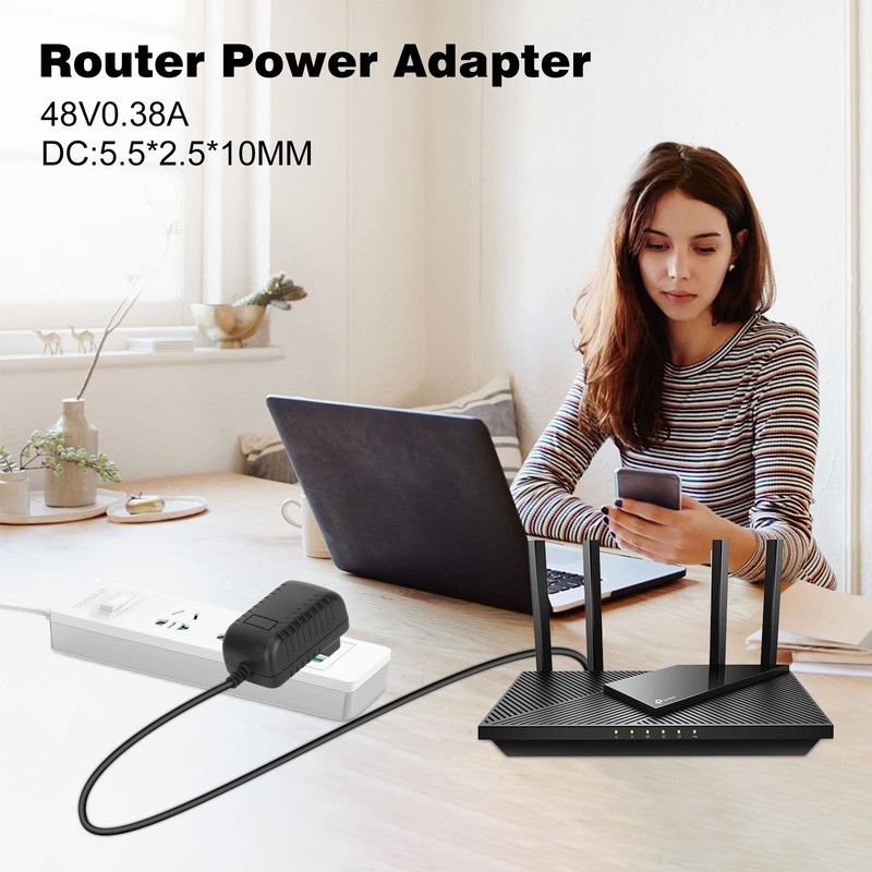 for Polycom Power Cord Works with Multiple Polycom Phone Models