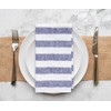 Italian Striped Napkins - R Blue