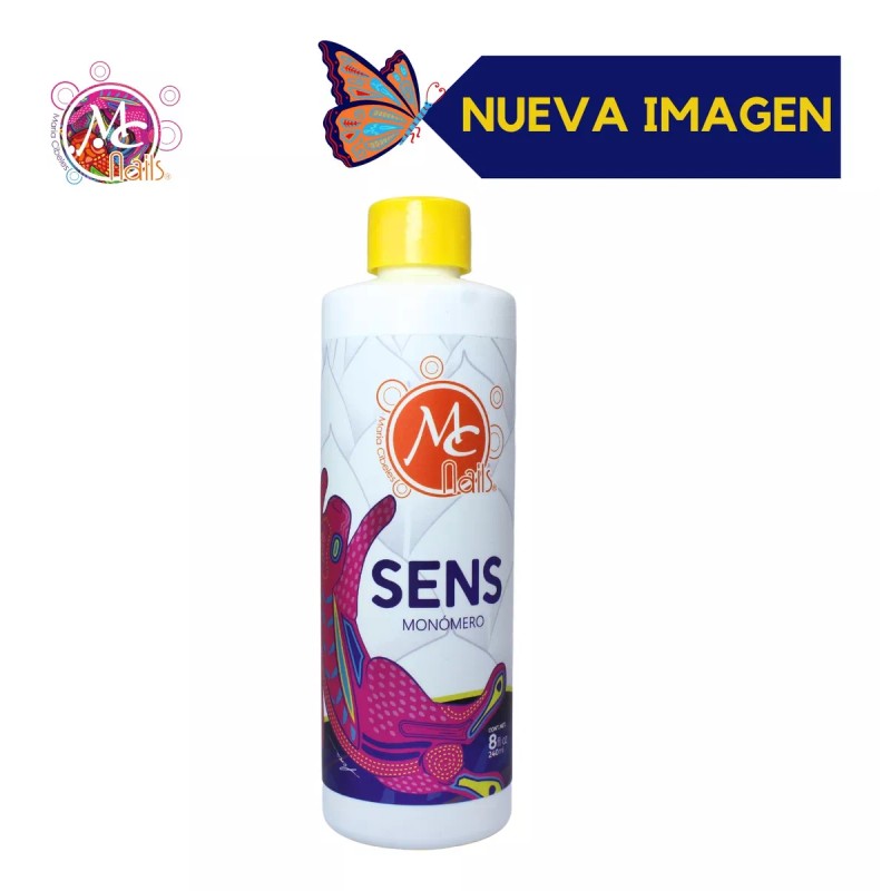 Mc Nails Pack De 2 Monómeros De 8 Oz Sens,