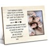 TRKAE Grandparent Gifts Picture Frame, Baby Sonogram Picture Frame For