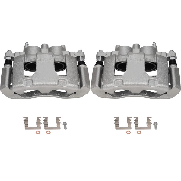 AUSpartshouse Pair Front Brake Caliper For 03-12 Chevy Impala Monte
