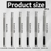 6 Pcs Leather Belt Hole Puncher Tool For Leather Oval