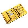 38 in 1 White Bit Screwdriver Socket Set High Hardness