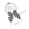 Allegra K School Ribbon, Ribbon Tie, Uniform, Bowtie, Bowtie, Adjustable,