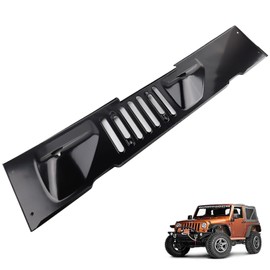 MUCO New Front Windshield Cowl Cover Panel 55395321AA Compatible with JK Wrangler 07 08 09 10 11 12 13 14 15 16 17 18 Hood Cowl Panel Windshield Wiper Panel 55395321AC Metal Cowl Grille Panel