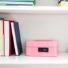 KYODOLED Medium Cash Box with Combination Lock Safe Metal Money