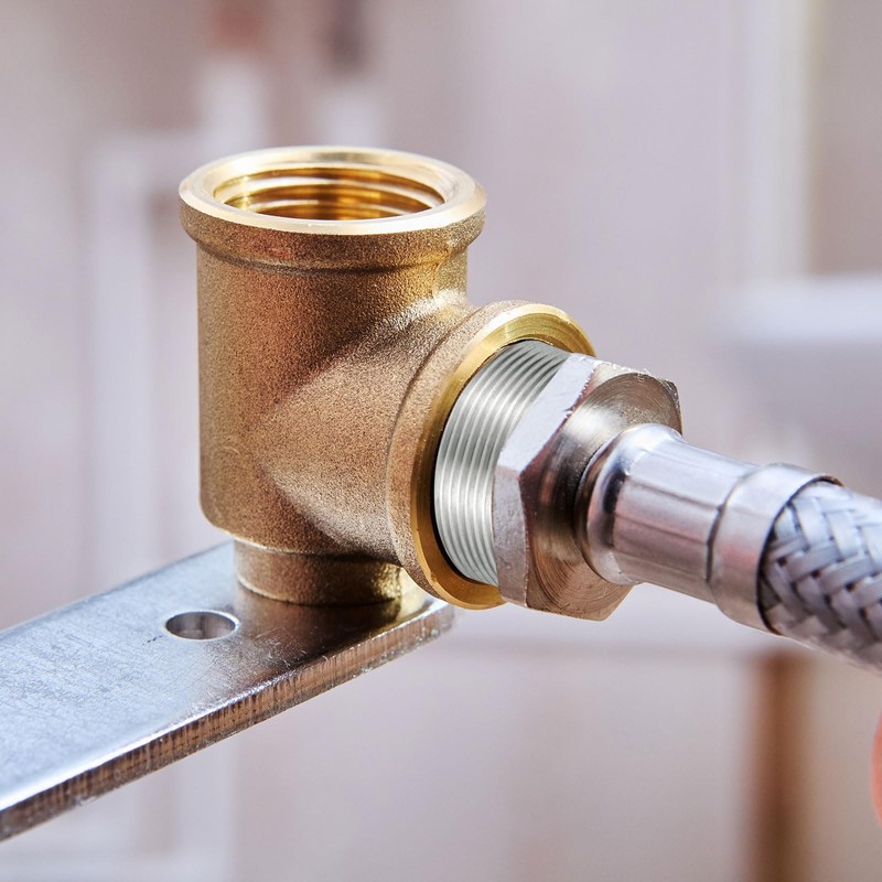 sourcing map 5Pcs Male Thread Socket Pipe Plugs, NPT 3/8"