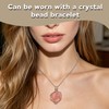 3 PCS Crystal Cage Necklace, Necklace Holder, Crystal Holder Cage,