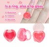 6-in-1 Heart Shine Lip gloss Set - 2 Lip Balms