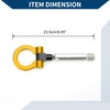 Hihaha Tow Hook / Universal Car Front Bumper Tow Hook