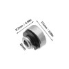 Create idea Pack of 2 Motorcycle Mudguard Rear Seat Nuts