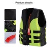Life Vest Swimming Boating Drifting Aid Jacket With Whistle For