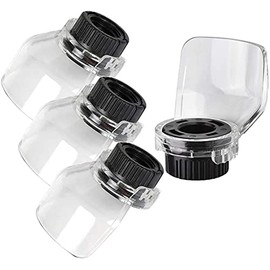 Yakamoz Pack of 4pcs Rotary Tool Shield Metal Cutting Sanding Polishing Debris and Sparks Redirect Cover Attachment Kit Accessories for Rotary Tools 3000 4000 8200 8220