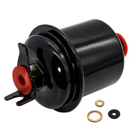 PF-1200 Premium Gasoline Fuel Filter 16010-ST5-931/16010-ST5-E02 – Compatible with 1988-2004 Honda Civic, Accord, Prelude, CR-V, Odyssey & Acura Integra, CL, EL, RL, TL – Fuel Injected Engines