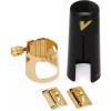 Vandoren LC08P Optimum Tenor Saxophone Ligature - Gilded Gold
