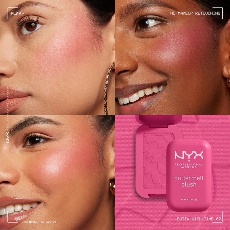 NYX PMU Buttermelt Blush Rubor 5g