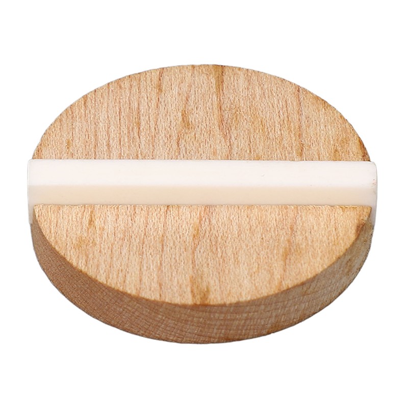 Guitar Resonator Biscuit Replacement Maple Wood Biscuit with Ox Bone