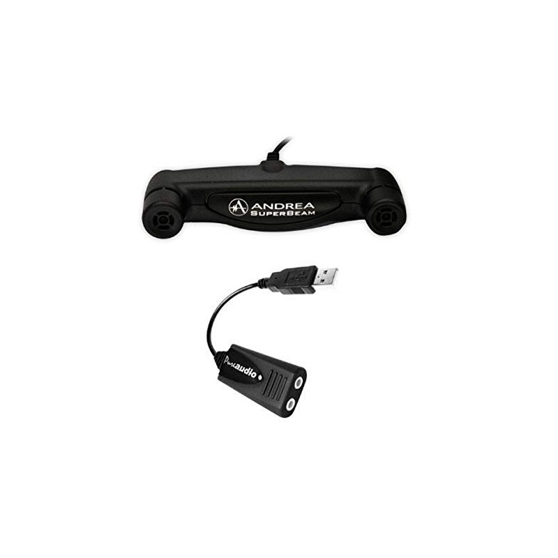 Andrea Communications C1-1021450-100 USB-SA External Digital USB Sound Card with