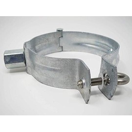 Rain / Downpipe Clamp M8/M10, 87 mm, Hot-Dip Galvanised (1)