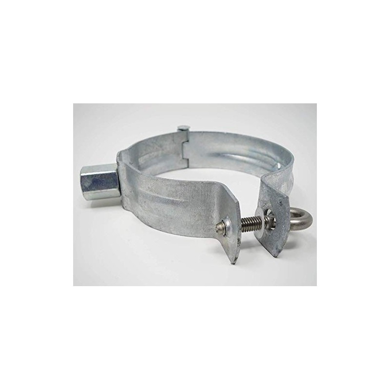 Rain / Downpipe Clamp M8/M10, 87 mm, Hot-Dip Galvanised (1)