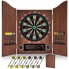 Yirinatek Electronic Dart Board, Decorative Dart Board Cabinet Set for