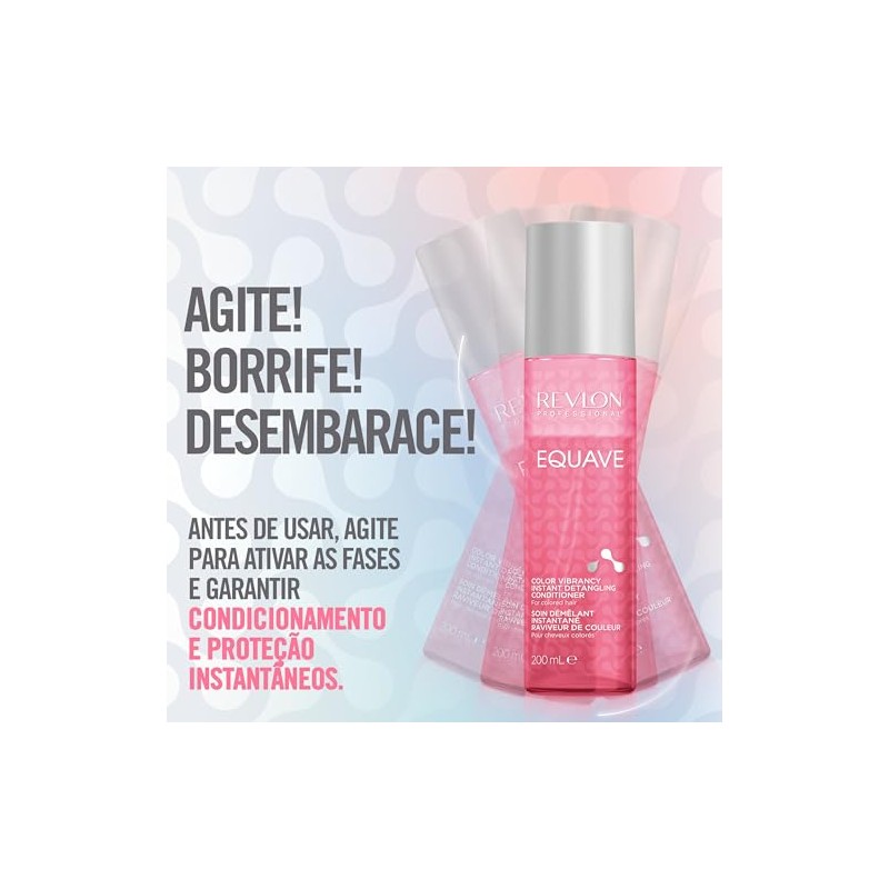 REVLON PROFESSIONAL EQUAVE ACONDICIONADOR BIFÁSICO SIN ACLARADO PARA CABELLO CON