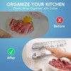 Wall Roll Holder, Aluminium Foil Dispenser and Freshness, 3-in-1 Magnetic
