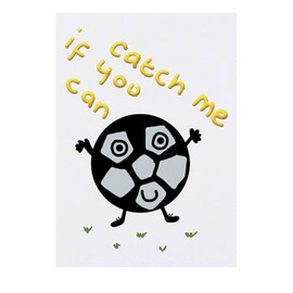 'Catch Me If You Can' Temporary Tattoo - Water Resistant, Skin-Safe, Non-Toxic Transfer (TO00080673)