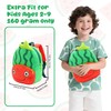 REX-SANTO Animal Toddler Backpack for Kids,Cute Plush Cartoon Mini Backpack