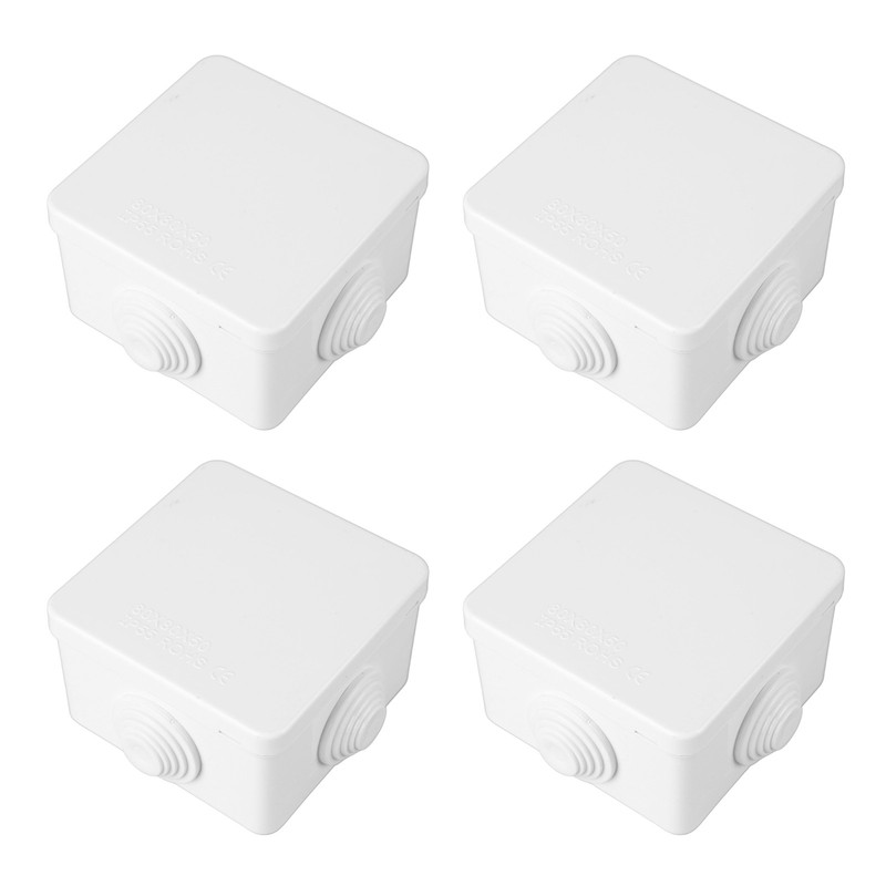 12 Pcs Cable Junction Box Waterproof Power Distribution Instrument Cable