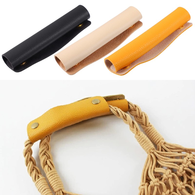1 Piece Suitcase Handle Wraps Leather Handle Grip Protector Handbag