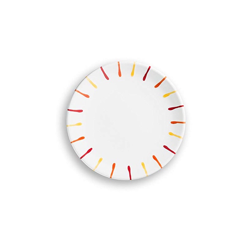 Gmundner Keramik Dessert Plate 20 cm Diameter with 'Landlust' Design