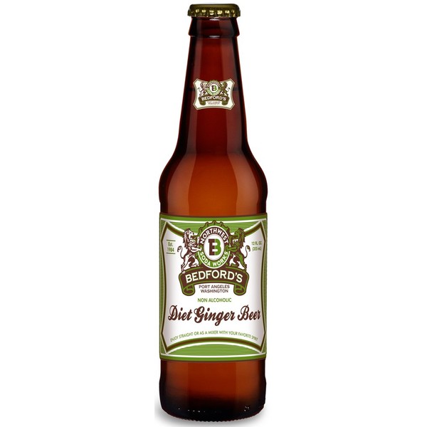 Bedford's DIET Ginger Beer 12 Pack