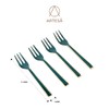 Artesà Stainless Steel Mini Serving Forks Set of 4 in