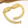 Poemmoon Gold Bracelets for Women, 18K Gold Plated Tennis Bracelets