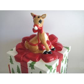 Lenox Rudolph the Red-Nosed Reindeer Cookie Jar