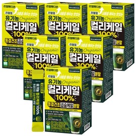 Real Medion (6 Boxes) Real Up Organic Curly Kale 100% Freeze-Dried Curly Kale 100% Powder Curly Kale Sticks / 리얼메디온 (6박스) 리얼업 유기농 컬리케일 100% 동결건조 곱슬케일 100 분말 가루 콜리 캐일 스틱