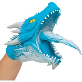 Schylling Dragon Hand Puppet Kids Toy Soft Plush Creative Playtime Fun