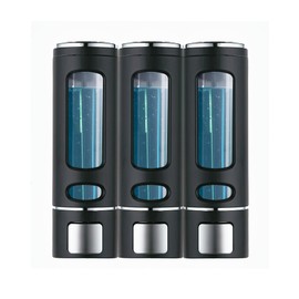 3pcs Soap Dispenser Wall Mounted 1200ML,Liquid Shower Gel Shampoo Bottle for Bathroom/Kitchen/Handwash(3)